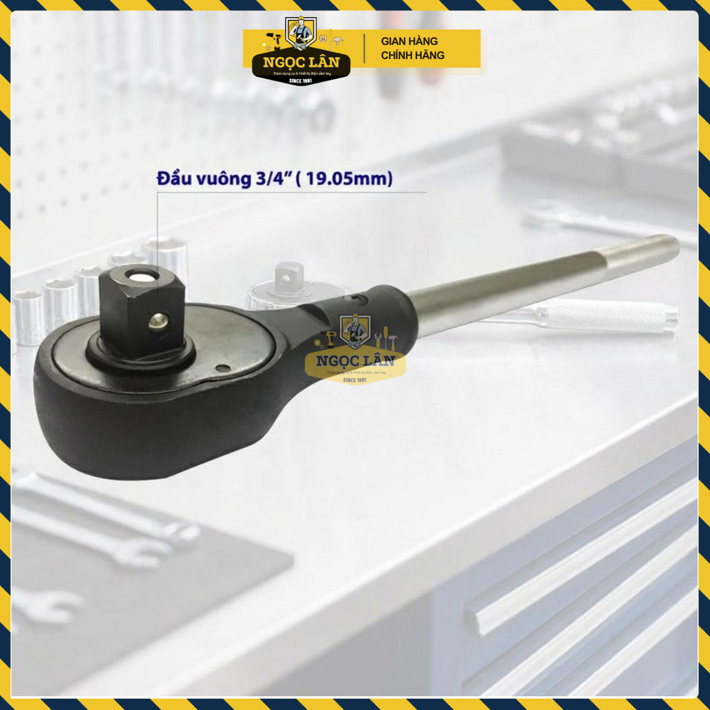 Cần Siết Tự Động LICOTA 3/4 inch Đầu Vuông Thép CR-V Dài 500mm - Ảnh 2