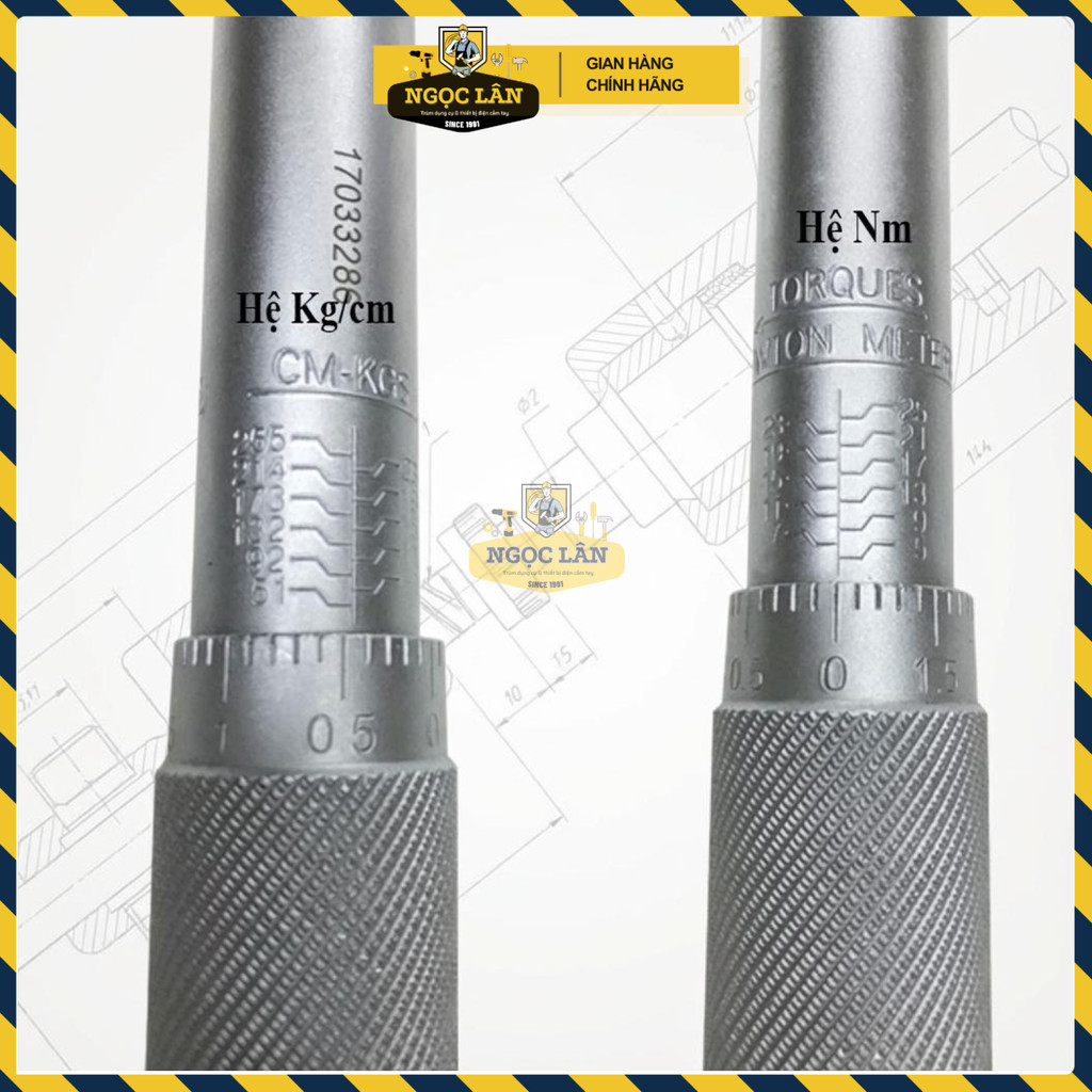 Cần Siết Chỉnh Lực Licota 1/4" 5-25Nm Chính hãng CR-V - Ảnh 5