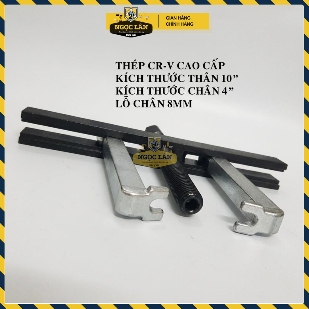 Cảo Bạc Đạn Chữ H LICOTA Thân 10" (250mm) Lỗ 8mm Chuyên Dụng - Ảnh 4