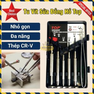 Bộ Tu Vít Sửa Đồng Hồ Top Cao Cấp Kèm Nhíp Chính Hãng