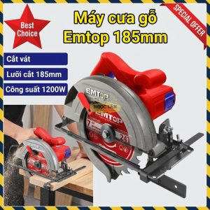 Máy Cưa Gỗ Điện Emtop 185mm ECSW1855